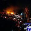 Firefighters Battle Four-Alarm Fire In The Bronx